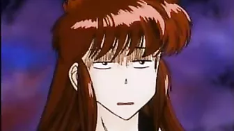 Horny Shemale Hentai with Big Boobs Sucks Big Cock