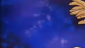 Horny Shemale Hentai with Big Boobs Sucks Big Cock