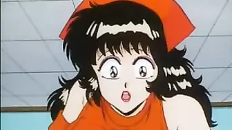 Horny Shemale Hentai with Big Boobs Sucks Big Cock