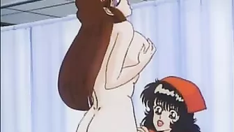 Horny Shemale Hentai with Big Boobs Sucks Big Cock