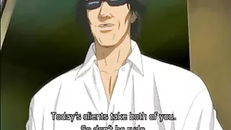 Hentai Anal Fisting and Cumming on Muzzled Anime Porn