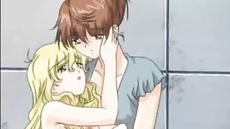 Hentai Anal Fisting and Cumming on Muzzled Anime Porn