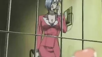 Humiliation and Bondage in Hentai - A Muzzled Submissive's Painful Pleasure