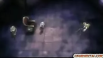 Tentacle Drilling Orgy with Blonde Hentai Goddess