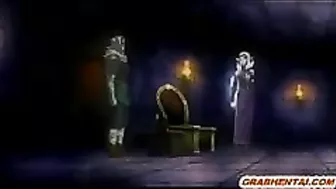 Tentacle Drilling Orgy with Blonde Hentai Goddess