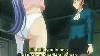 Bound Hentai Co-Ed Gets Fingered Pussy and Dildoed for Ultimate Pleasure