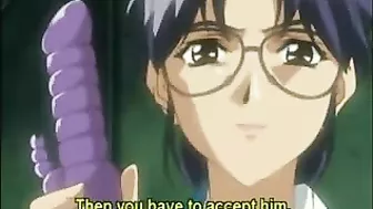 Bound Hentai Co-Ed Gets Fingered Pussy and Dildoed for Ultimate Pleasure