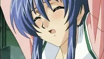 Bound Hentai Co-Ed Gets Fingered Pussy and Dildoed for Ultimate Pleasure