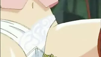 Bound Hentai Co-Ed Gets Fingered Pussy and Dildoed for Ultimate Pleasure