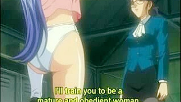 Bound Hentai Co-Ed Gets Fingered Pussy and Dildoed for Ultimate Pleasure