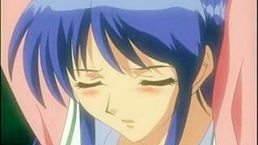 Bound Hentai Co-Ed Gets Fingered Pussy and Dildoed for Ultimate Pleasure