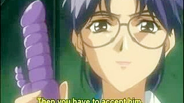 Bound Hentai Co-Ed Gets Fingered Pussy and Dildoed for Ultimate Pleasure