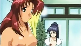 Bound and Banged - Three Schoolgirls Ass-Fucked by a Perv in Hentai Bondage