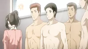 Tentacle Gangbang for Pregnant Hentai with Massive Boobs