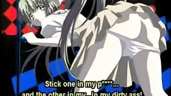 Bound and Gagged Maids Get Deep Assfucked in Hentai Heaven