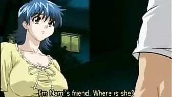 Tentacle Monster Bat Drills Hentai Porn Star's Huge Boobs and All Holes