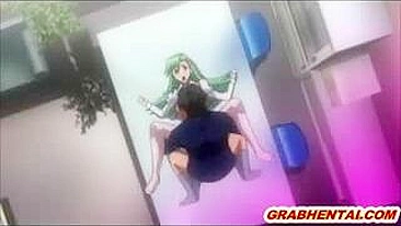 Bound and Ready for Action - Tied-up Hentai Gets Hard Fucked While Her Bondage Friendes