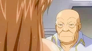 Hentai Fans' Ultimate Fantasy - Captured Big-Boobed Beauty Gets Hard Fucked and Wet Pussy Pleasured by Old Guy