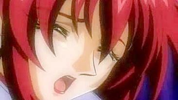 Unchain the kinky hentai nurse's mouth and her massive tits explode with injected cum!