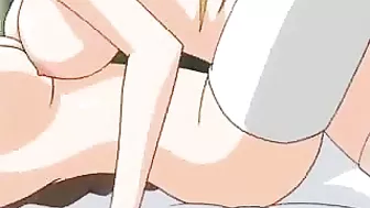 Hentai Video - Big-Boobed Girl Gets Hard Fucked by Shemale Anime
