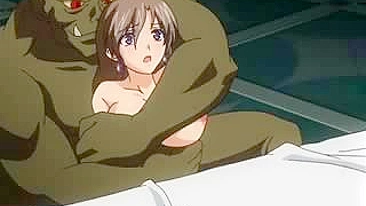 Hentai Video - Big-Boobed Girl Gets Hard Fucked by Shemale Anime