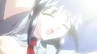 Hentai Police Woman Gets Hardcore Stick Shove in Wet Pussy During Car Ride