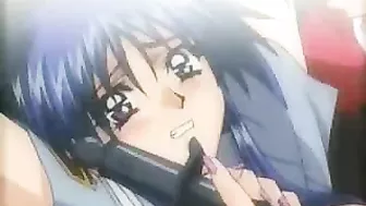 Hentai Police Woman Gets Hardcore Stick Shove in Wet Pussy During Car Ride