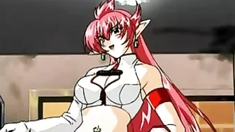 Hentai Police Woman Gets Hardcore Stick Shove in Wet Pussy During Car Ride