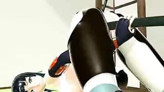 Samurai Hentai Gets Sword Fucked and Assfucked by Shemale Anime Samurai Hentai Gets Sword Fucked and Assfucked by Shemale Anime