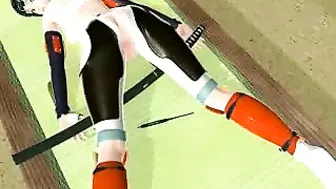 Samurai Hentai Gets Sword Fucked and Assfucked by Shemale Anime