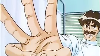 Hentai Doctor Seduces Shemale Anime with Big Cock