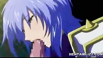 Red-haired Hentai Babe Gets Fucked Hard in the Dungeon