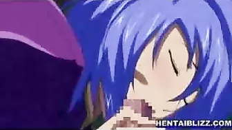 Red-haired Hentai Babe Gets Fucked Hard in the Dungeon