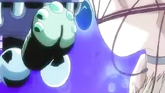 Electrifying Hentai Busty Gets Dildo Fucked by Robotic Toy