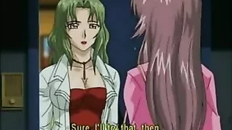 Hentai Slave Kneels and Licks Master's Leg in Chains