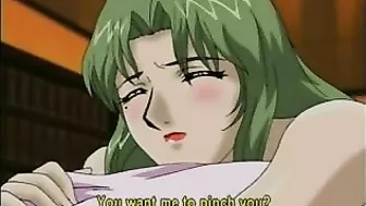 Hentai Slave Kneels and Licks Master's Leg in Chains Hentai Slave Kneels and Licks Master's Leg in Chains