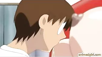 Japanese Anime Porn - Big Tits Squirting and Cock Riding