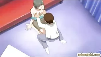 Japanese Anime Porn - Big Tits Squirting and Cock Riding