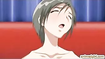 Japanese Anime Porn - Big Tits Squirting and Cock Riding