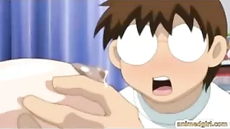 Japanese Anime Porn - Big Tits Squirting and Cock Riding