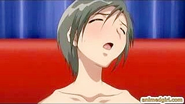 Japanese Anime Porn - Big Tits Squirting and Cock Riding