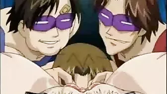 Japanese Schoolgirl Gets Fingered by Naughty Brats While Tied up in Ropes