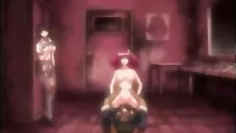 Horny Hentai Coed Fucked Doggystyle by Rough Stud