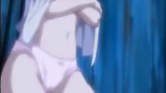 Horny Hentai Coed Fucked Doggystyle by Rough Stud