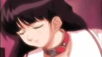 Horny Hentai Coed Fucked Doggystyle by Rough Stud