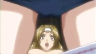 Horny Hentai Coed Fucked Doggystyle by Rough Stud