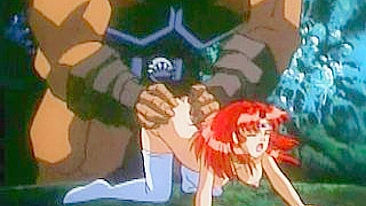 Hentai Princess Gets Hard Fucked by Monster in Forest