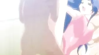 Hentai Swimsuit Coed with Big Tits Gets Gangbanged and Fucked by Ghetto Bandits