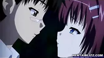 BDSM Bondage Hentai Cutie with Big Tits Gets Gangbanged by Bandits in Front of Boyfriend