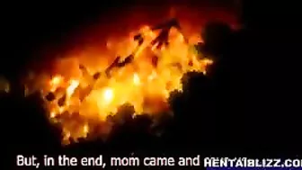 BDSM Bondage Hentai Cutie with Big Tits Gets Gangbanged by Bandits in Front of Boyfriend